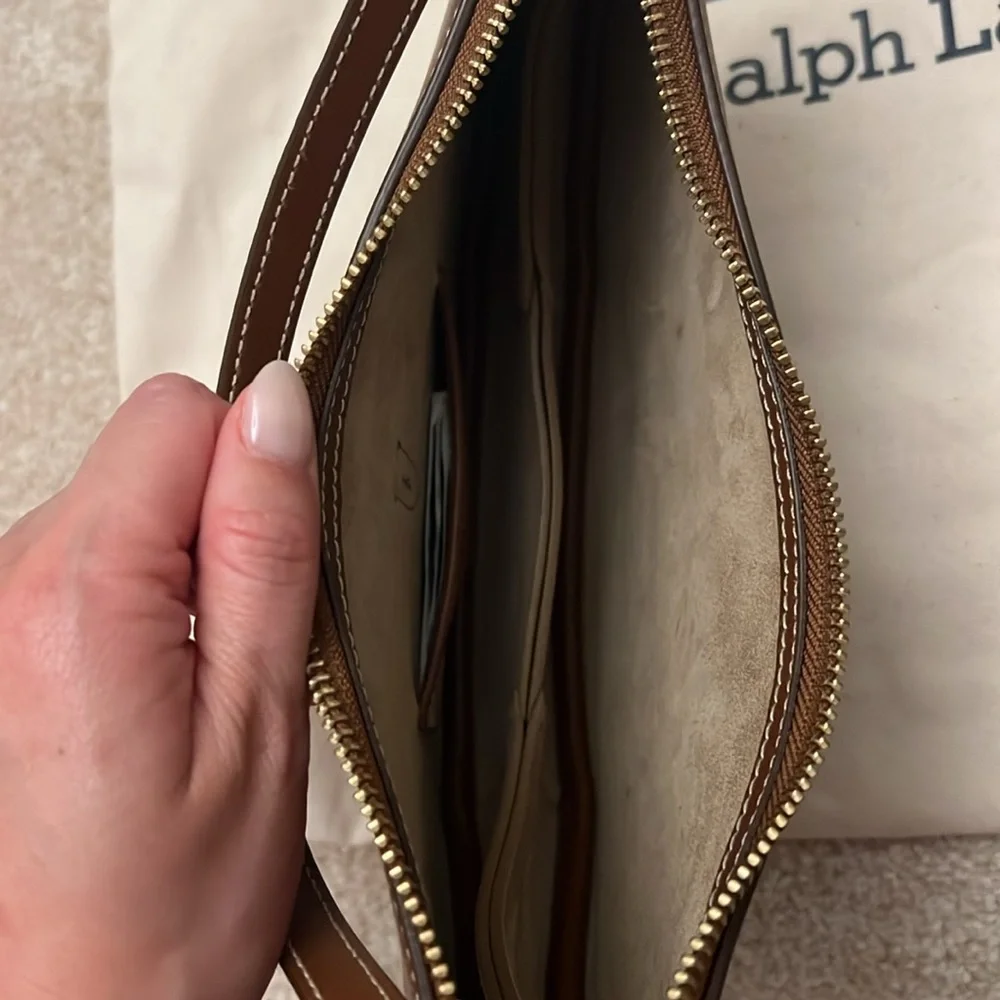 Mini Polo ID Leather Shoulder Bag - Picture 9 of 9